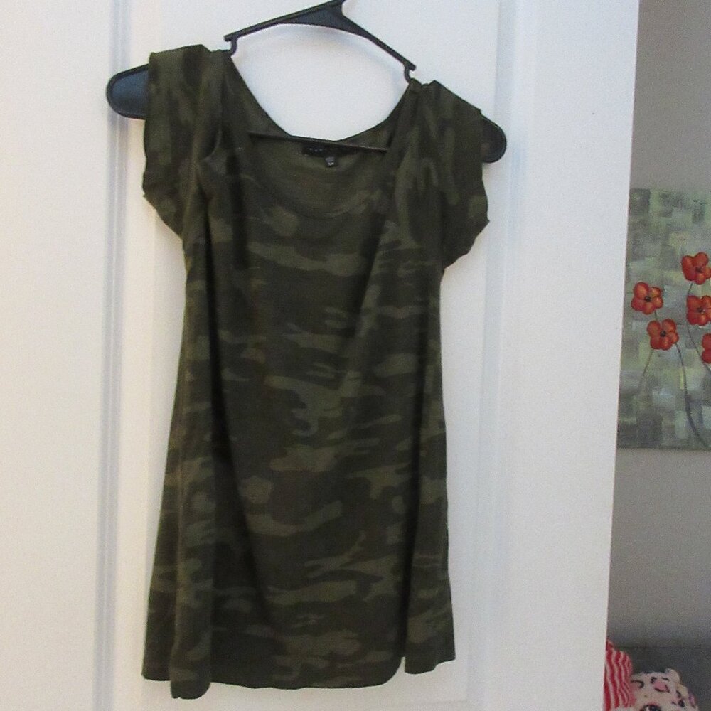 Sanctuary X-Small Camouflage T-Shirt